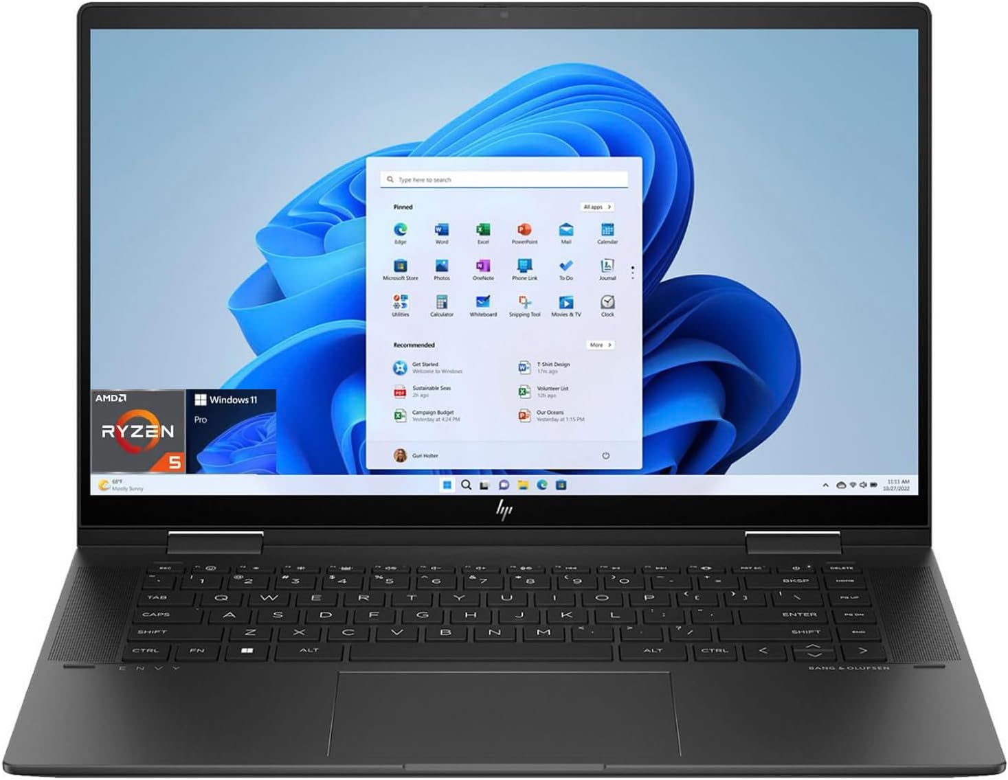 HP Envy x360 Touchscreen 2-in-1 Laptop, 15.6 HP Envy x360 Touchscreen 2-in-1 Laptop, 15.6